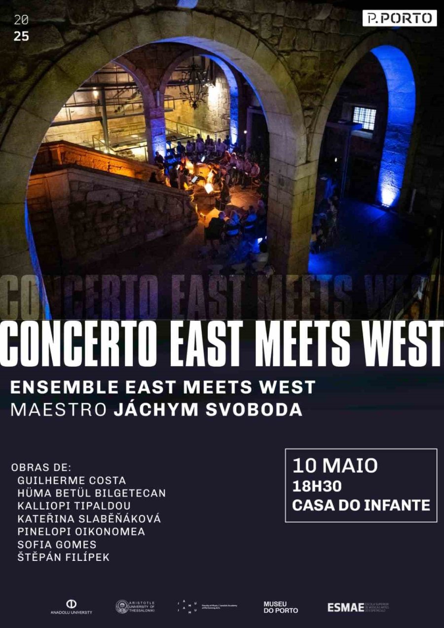 Anadolu Üniversitesi’nin Aldığı Erasmus Projesinde Bestelenen 7 Eser Porto’da Seslendirildi