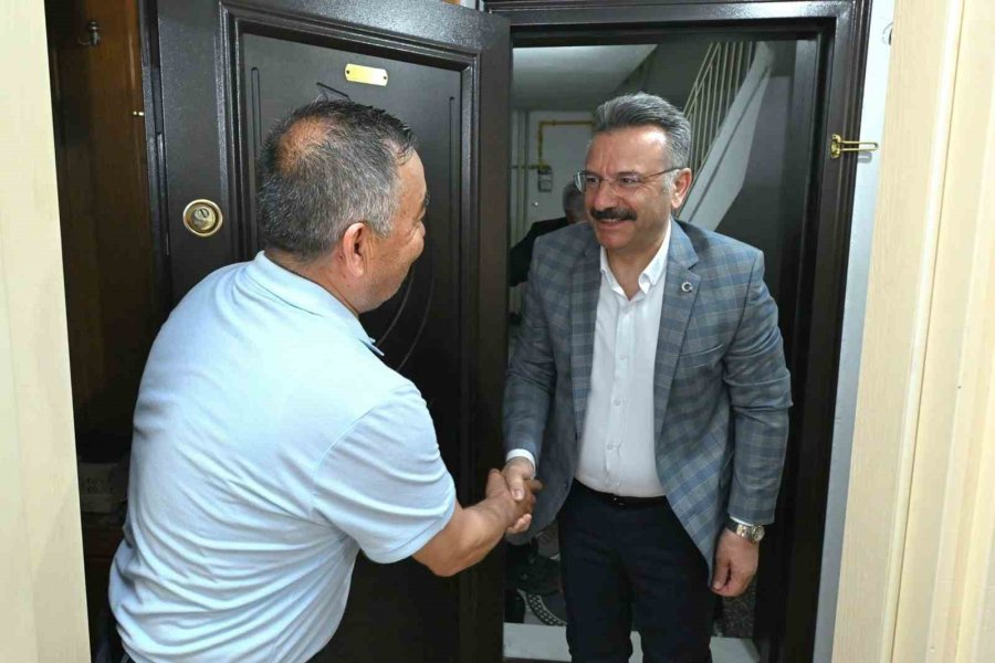 Vali Aksoy’dan Anneler Günü’nde Şehit Annesine Ziyaret