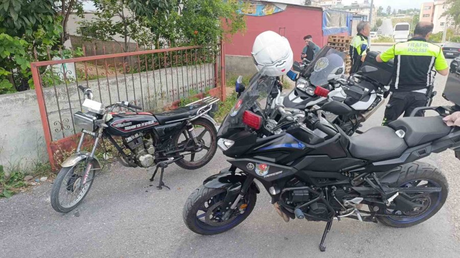 Polisi Görünce Kaçan Motosikletliye 19 Bin 677 Tl Para Cezası