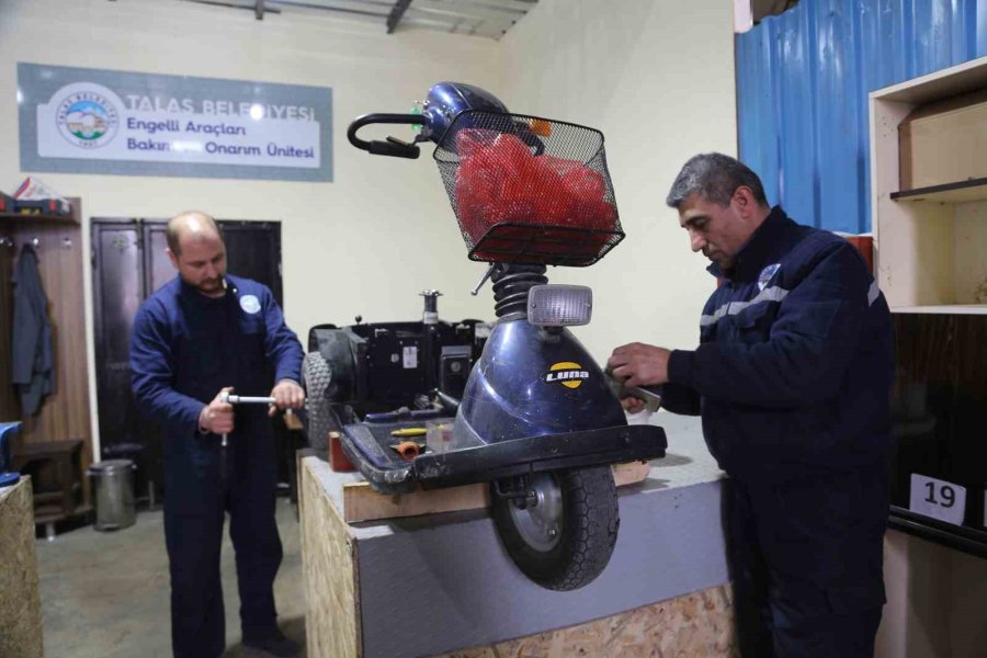 Talas’ta Engellilerin Yüzünü Güldüren Tesis