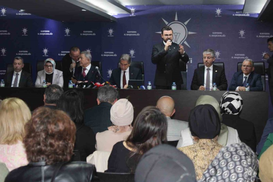 Ak Parti Genel Başkan Yardımcısı Demir: "bizim Yerel Yönetimler Anlayışımız Her Şeyden Önce Saha Belediyeciliğidir. Makam, Mevkii, Masa Belediyeciliği İle Bir Alakamız Yoktur"