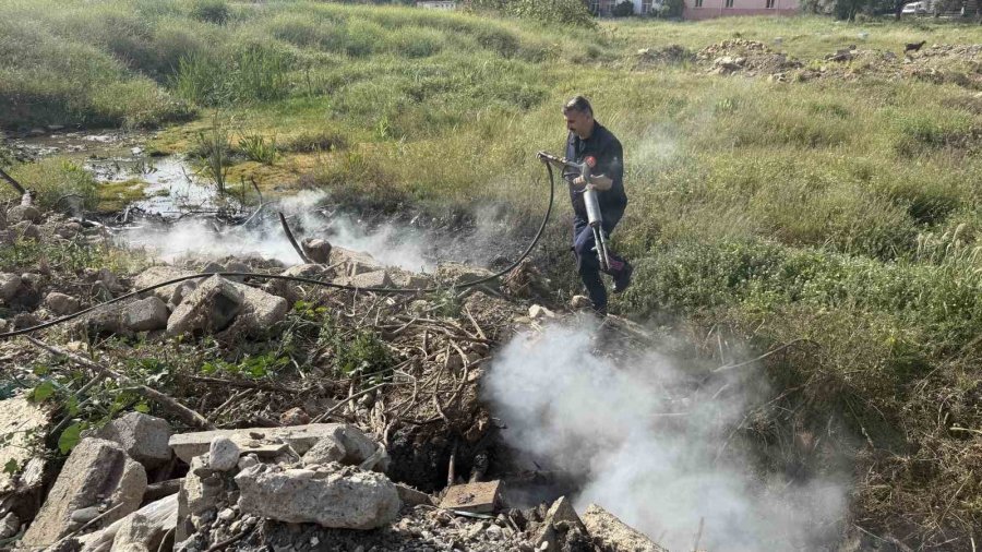 Gazipaşa’daki Otluk Yangını Büyümeden Söndürüldü