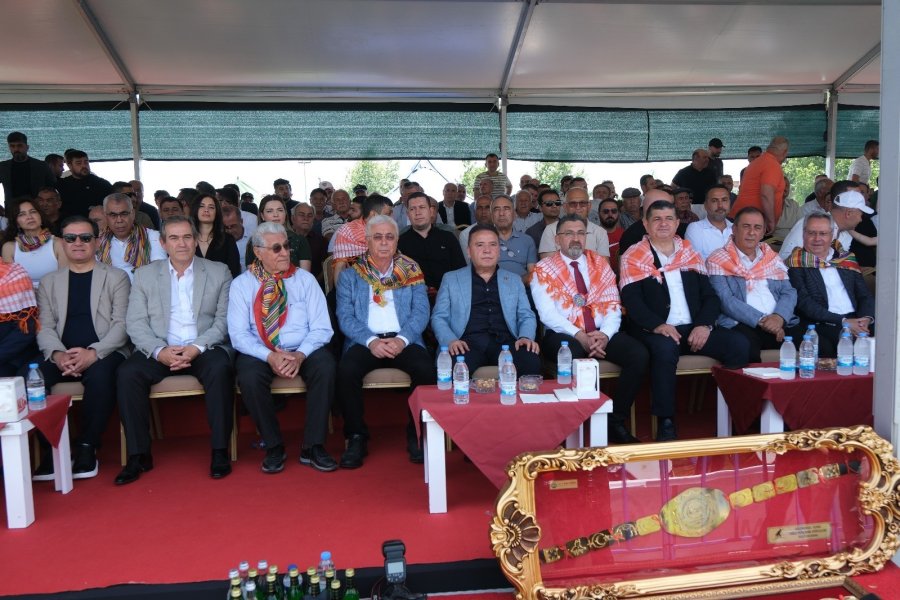 Serik’te Başpehlivan Cengizhan Şimşek Oldu