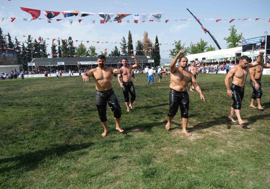 Serik’te Başpehlivan Cengizhan Şimşek Oldu