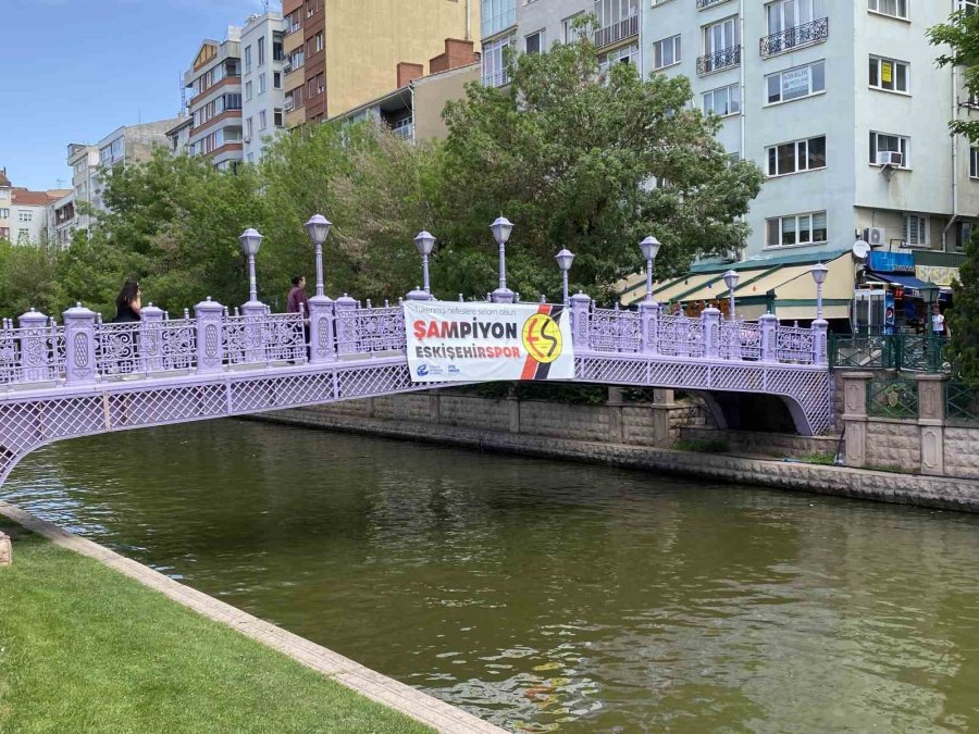 Çeşitli Noktalara Yerleştirilen Eskişehirspor Afişleri Beğeni Topladı