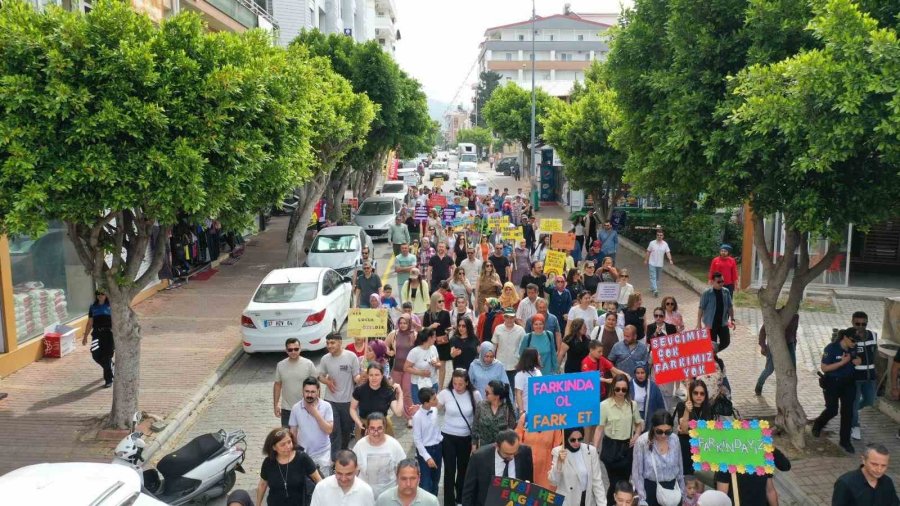 Gazipaşa’da Engelliler Haftası Dolayısıyla Farkındalık Yürüyüşü