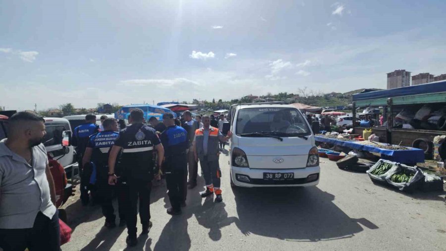 Zabıtadan Bitpazarı’na Sıkı Denetim