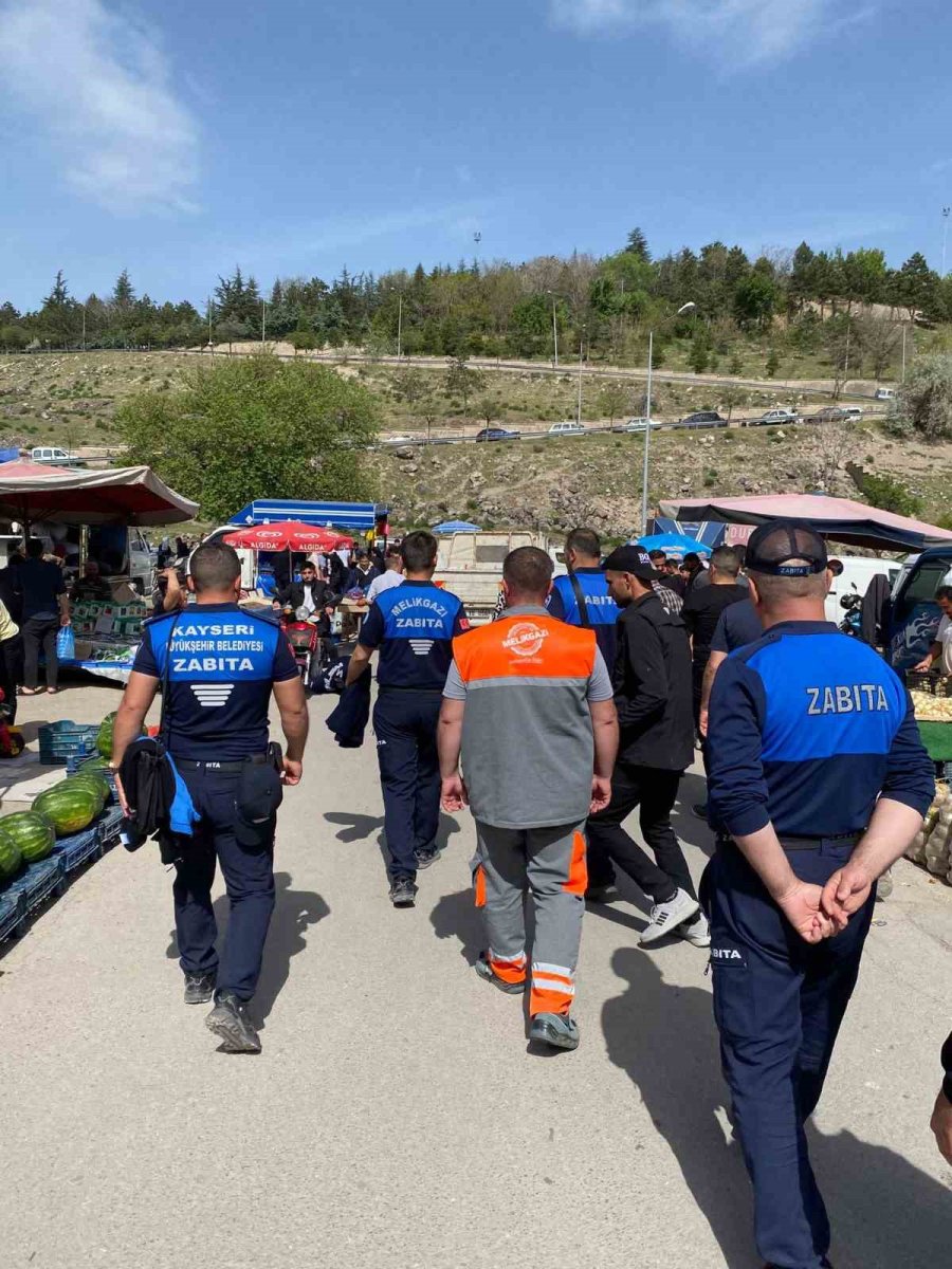 Zabıtadan Bitpazarı’na Sıkı Denetim