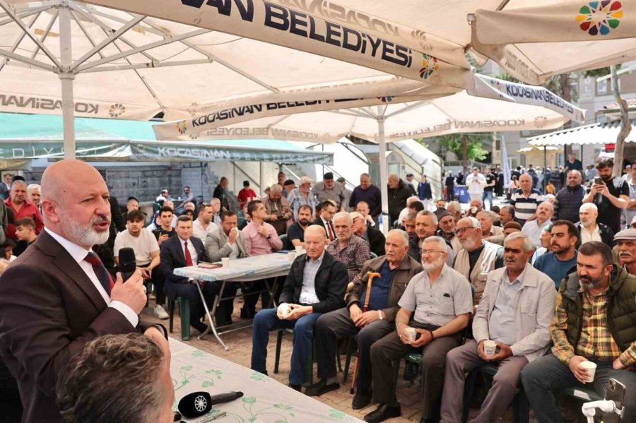 Başkan Çolakbayrakdar, "gece Gündüz Demeden Kocasinan’ın Her Mahallesindeyiz"