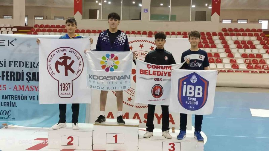 Kocasinan Sporcuları Hem Yıldızlarda Hem De Çiftlerde Türkiye Şampiyonu
