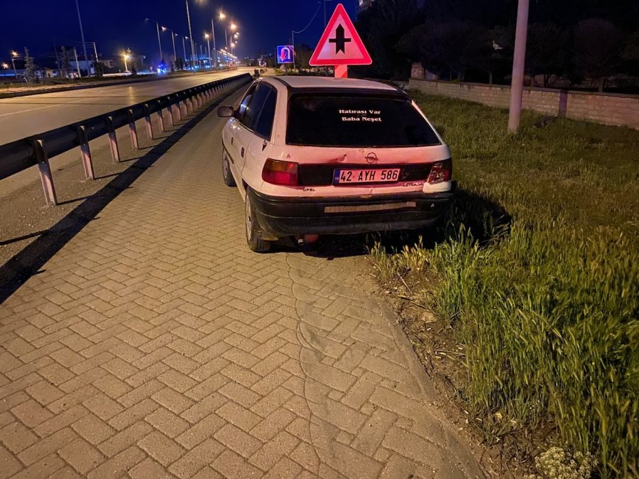 Kulu’da Otomobiller Çarpıştı: 1 Yaralı