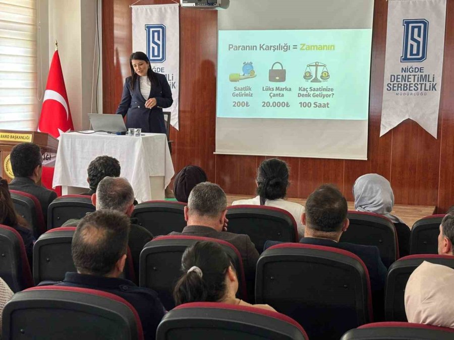 Niğde’de Denetimli Serbestlik Yükümlülerine Finansal Okuryazarlık Eğitimi