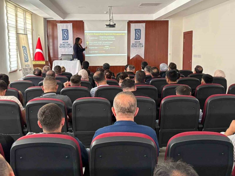 Niğde’de Denetimli Serbestlik Yükümlülerine Finansal Okuryazarlık Eğitimi