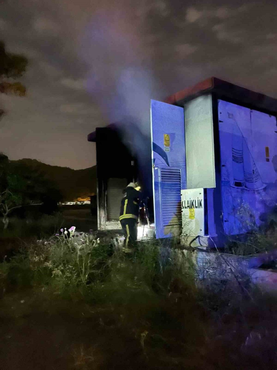 Gazipaşa’da Trafo Yangını Ekiplerin Müdahalesiyle Söndürüldü