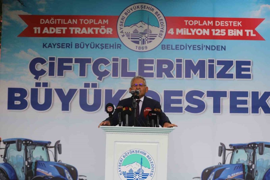 Başkan Büyükkılıç’tan Üreticilere Dev Tohum Desteği: 6 Yılda 3 Bin 992 Ton Tohum Dağıtıldı