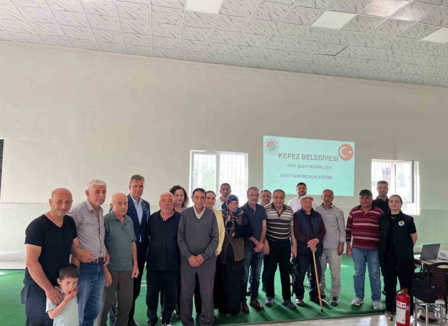 Kepez’de Afet Farkındalık Seferberliği