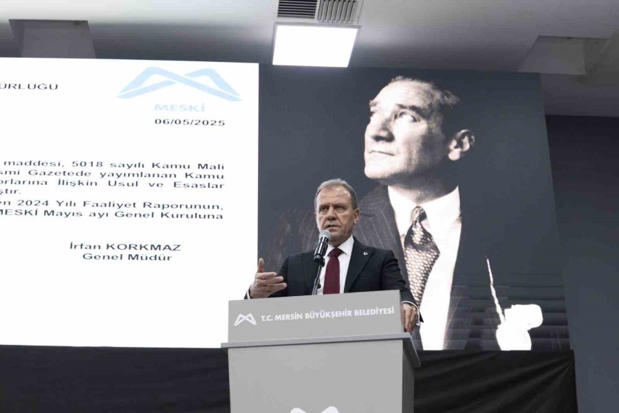 Başkan Seçer: "meski’nin Su Tarifesinde Yeni Bir Fiyat Rejimine Gitmeyeceğiz"