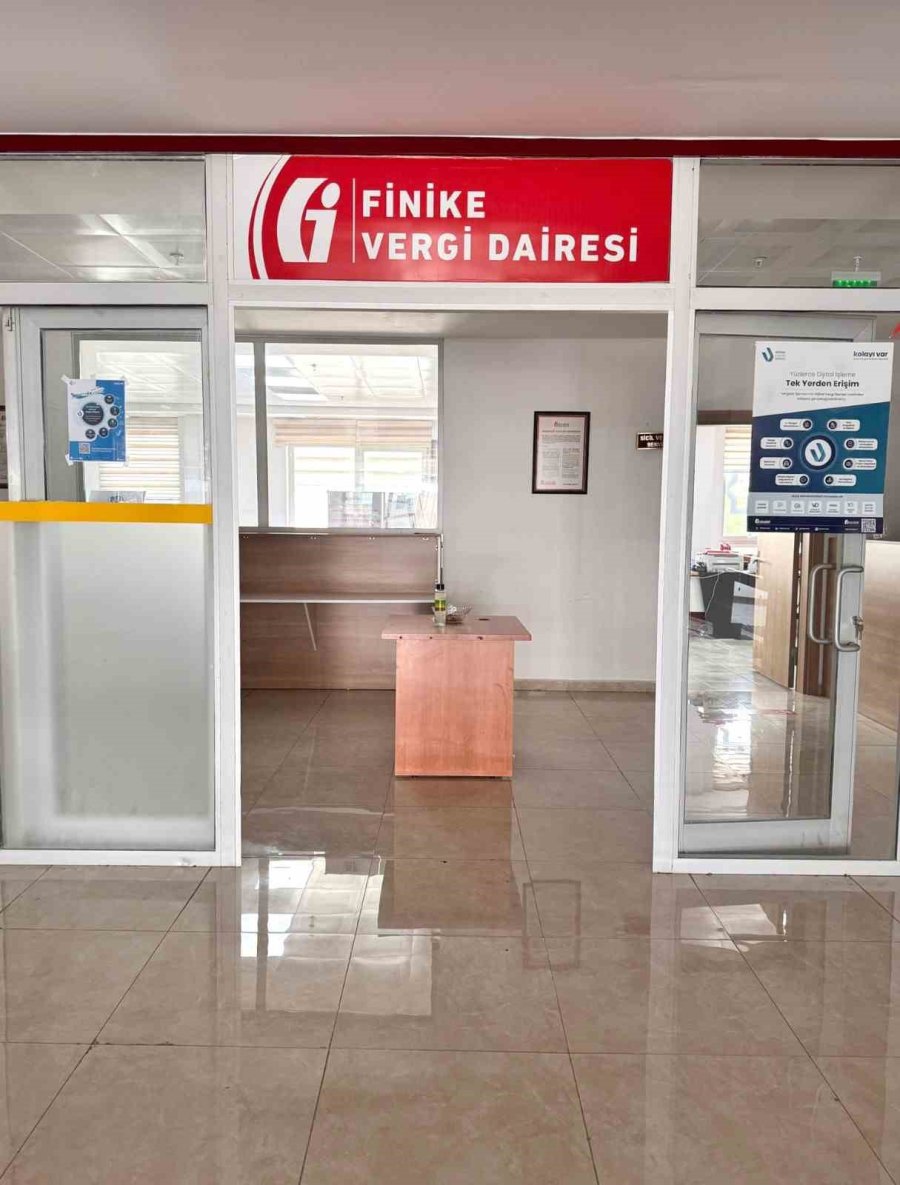 Kaş, Finike Ve Gazipaşa’da Yeni Vergi Dairesi Müdürlükleri Hizmete Açıldı