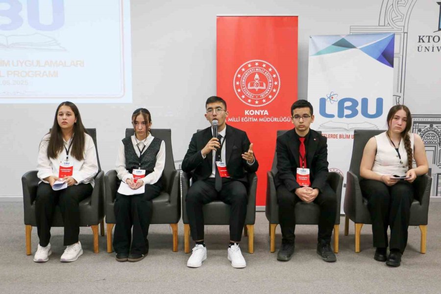 Kto Karatay’da Liselerde Bilim Uygulamaları Forumu Gerçekleşti