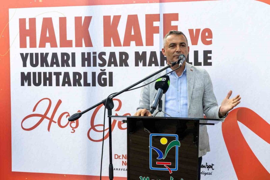 Manavgat’ta İlk Halk Kafe Açıldı