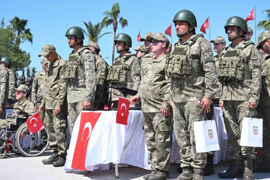 Antalya’da 52 Özel Birey Askerlik Gurunu Yaşadı