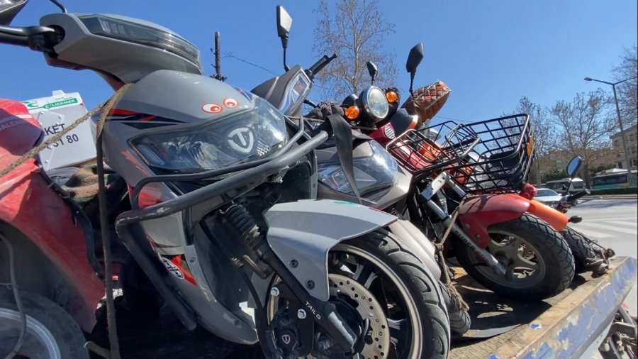 Konya’da Motosikletlere Sıkı Denetim
