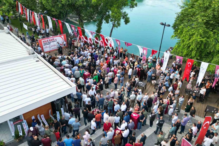 Manavgat’ta İlk Halk Kafe Açıldı