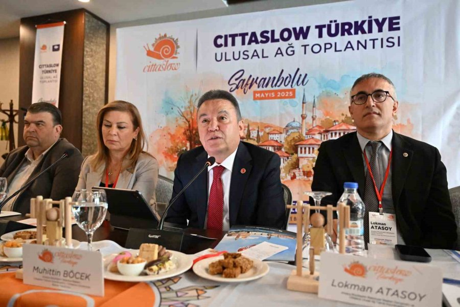Cittaslow Türkiye Ulusal Ağ Toplantısı Safranbolu’da Gerçekleştirildi