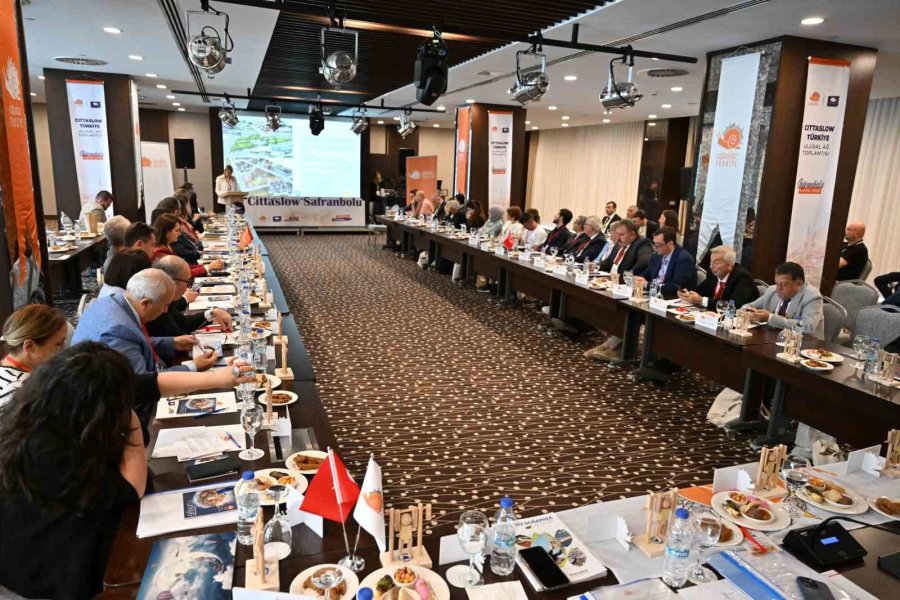 Cittaslow Türkiye Ulusal Ağ Toplantısı Safranbolu’da Gerçekleştirildi