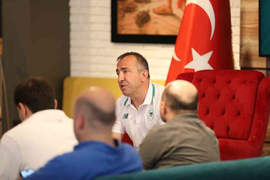 Recep Uçar: "ligi En İyi Şekilde Bitirmek En Büyük Amacımız"