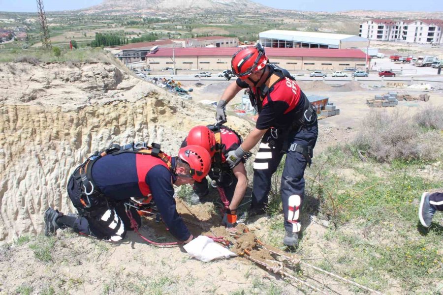 Mersin İtfaiyesinden Ürgüp İtfaiyesine Eğitim