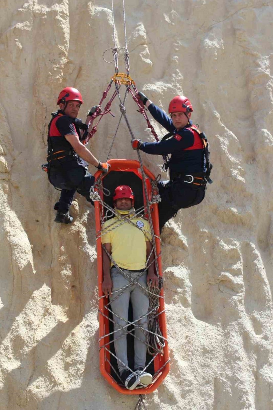 Mersin İtfaiyesinden Ürgüp İtfaiyesine Eğitim
