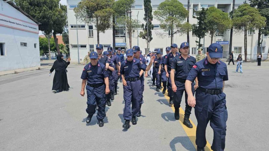 Mersin’de Özel Bireyler Asker Olma Heyecanı Yaşadı
