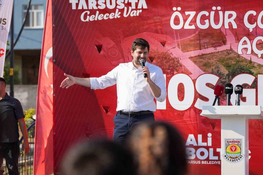 Tarsus’ta Çocuklara Modern Park