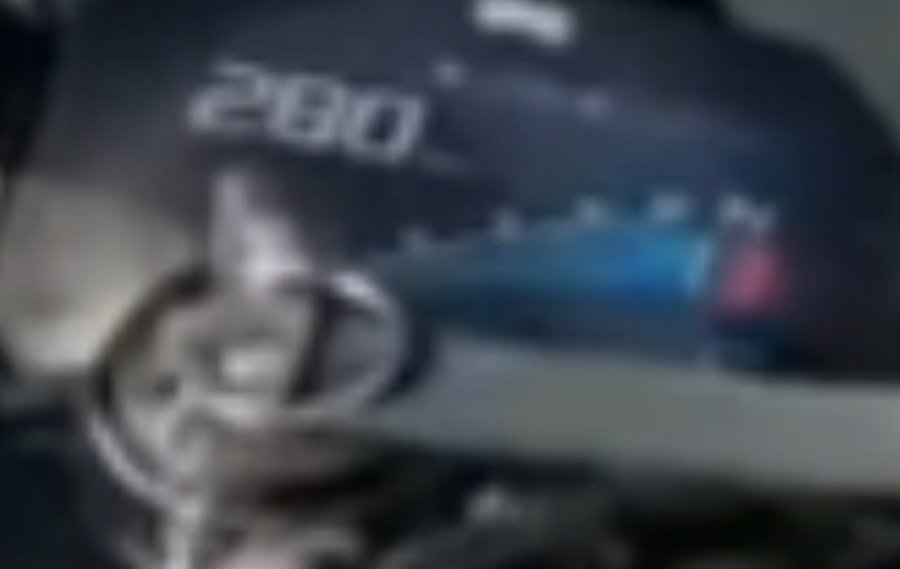 Motosikletiyle 280 Km Hız Yapıp Sosyal Medyada Paylaştı