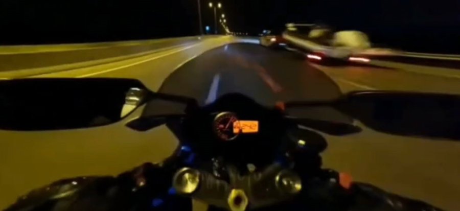 Motosikletiyle 280 Km Hız Yapıp Sosyal Medyada Paylaştı
