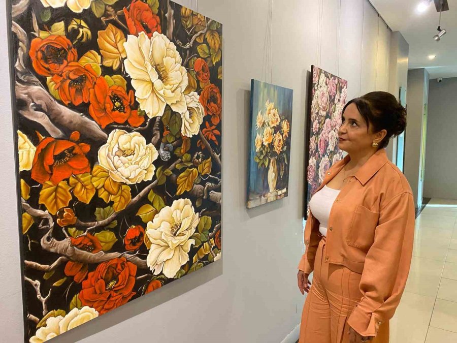 Mersin’de ’sor-ma’ Adlı Resim Sergisi Sanatseverlerle Buluştu