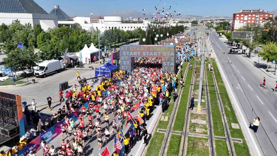 4. Uluslararası Konya Yarı Maratonu Türkiye’den Ve Dünyadan Sporcuları Buluşturdu
