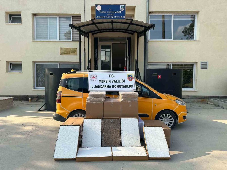 Mersin’de Kaçak Tütün Ve Makaron Operasyonu: 4 Gözaltı