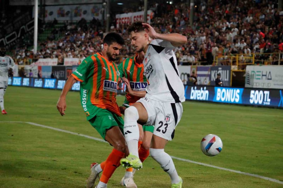 Trendyol Süper Lig: Alanyaspor: 1 - Beşiktaş: 1 (maç Sonucu)
