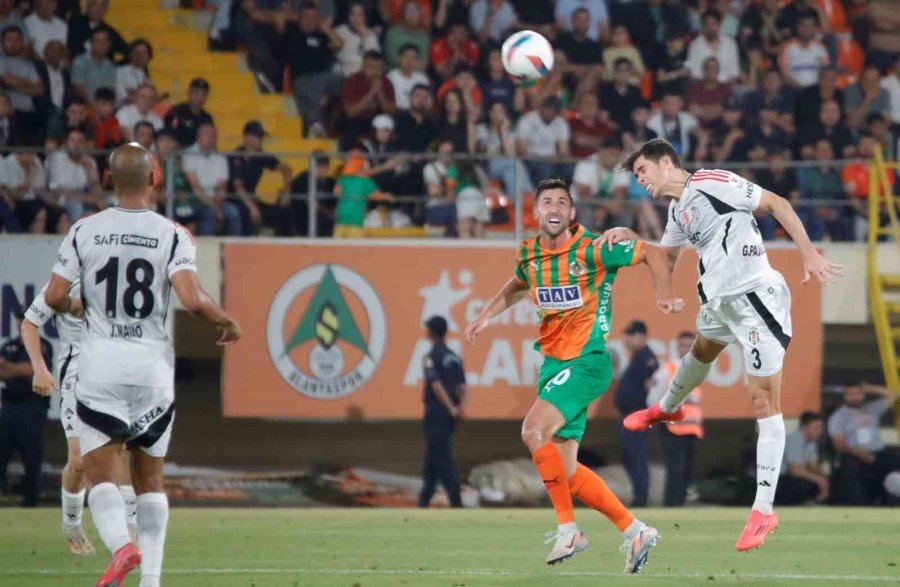 Trendyol Süper Lig: Alanyaspor: 1 - Beşiktaş: 1 (maç Sonucu)