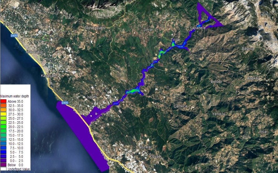 Alanya Ve Çevresindeki Derelerde Taşkın Riskleri Ölçüldü