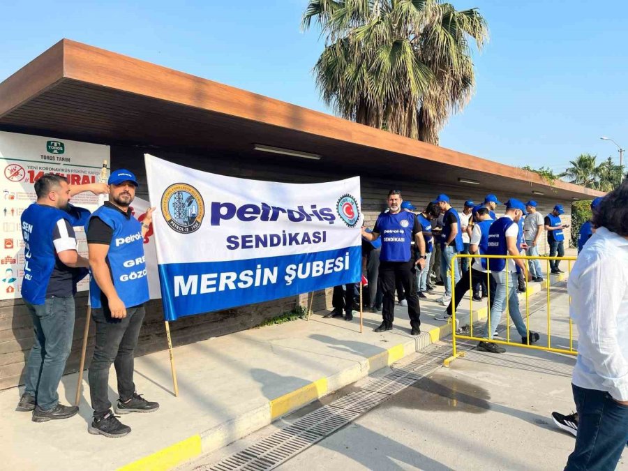 Tekfen Holding’e Bağlı Toros Tarım’da İşçiler Greve Başladı