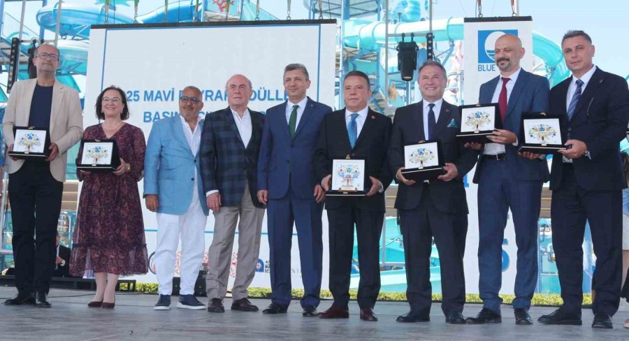 Alanya’da Sürdürülebilir Mavi Çalışmaları Mavi Bayrak Ödülleri İle Taçlandı