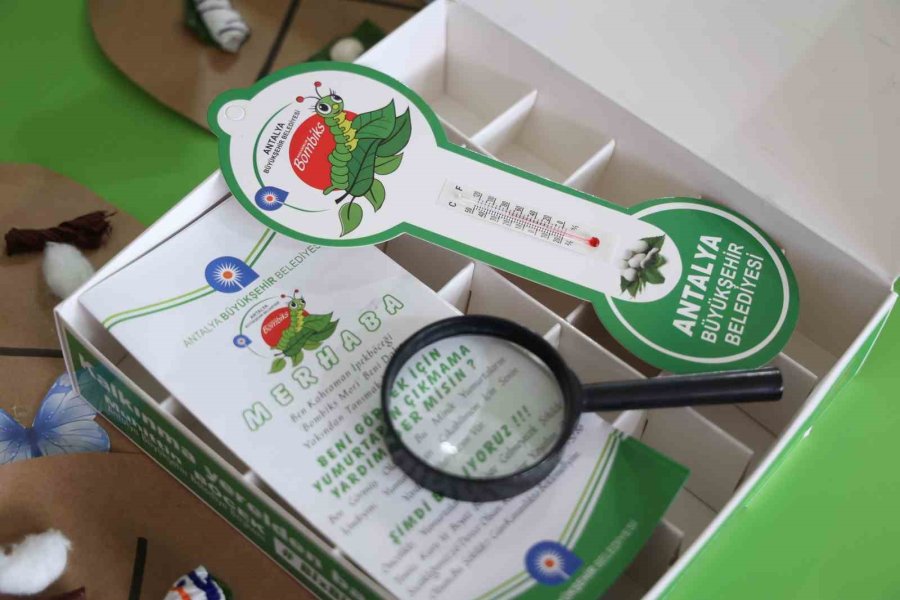 Büyükşehir Çocukları İpekböceği İle Tanıştırıyor