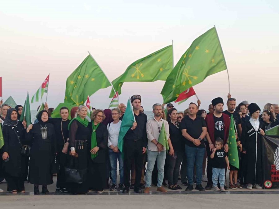 Çerkesler Karadeniz’de Yitirdikleri Atalarını Akdeniz’de Andılar