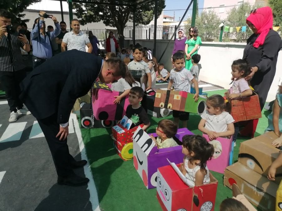 Mut’ta ’trafik Parkur Oyun Alanı’ Açıldı