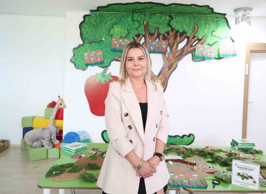 Büyükşehir Çocukları İpekböceği İle Tanıştırıyor