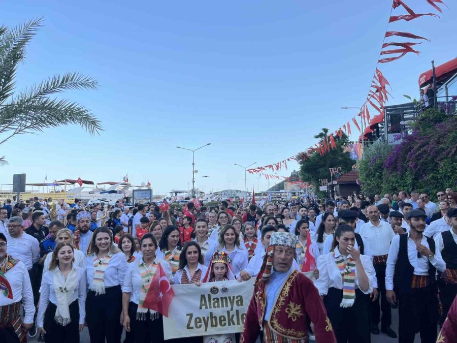 23. Alanya Uluslararası Kültür Sanat Ve Turizm Festivali Başladı