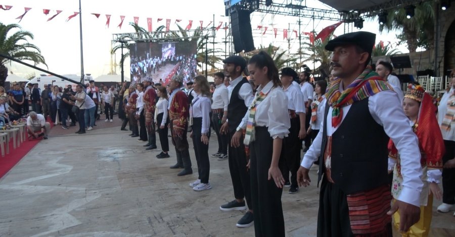 23. Alanya Uluslararası Kültür Sanat Ve Turizm Festivali Başladı
